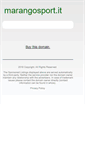 Mobile Screenshot of marangosport.it